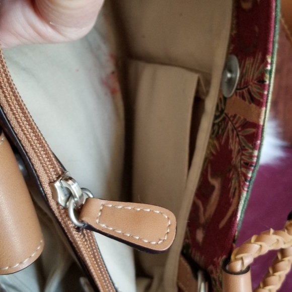 Relic monkey and tree pattern bag - Picture 7 of 7